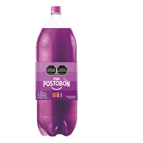 GASEOSA POSTOBON 3.125L UVA